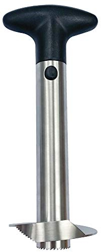 Fackelmann Cortar la piña, Acero, Plata