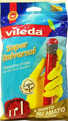 12 x Vileda Handschuhe Super Universal Größe S 2 Stück
