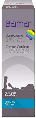 Bama Buntcreme, farblose Pflege für Glattleder und mehr, 50 ml