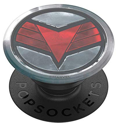 PopSockets PopGrip - Hopfällbar Stativ och Grepp för Smartphone och Surfplatta med en Swappable PopTop - Falcon Icon