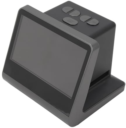 48MP Digitaler Filmscanner, Film- und Diascanner mit 5-Zoll-Bildschirm, Konvertieren von 135/126/110/Super-8-mm-Dias und Negativen in Digitale Fotos