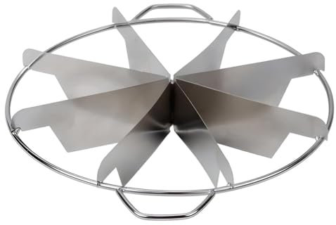 Tsudoku Tagliatorta in Acciaio Inossidabile Il Tagliatorta A 8 Crea di Torta Meravigliosamente Uniformi