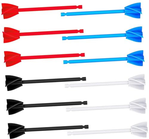 OSALADI 12pcs Drill Paint Mixer Attachment Kit Epoxy Resin Mixer Paint Stirrer Drill Accessories Mixing Paddle Set for DIY and Crafting
