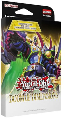 YU-GI-OH! Doom of Dimensions 3er Pack Booster