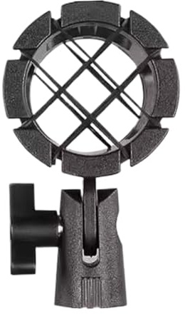 Stötfäste Mikrofonhållare – Anti-vibrationsklämma för inspelning | Studio Shockmount Stand For Podcast, Streaming, Home Setup | Stötsäkert stöd för kondensermikrofoner