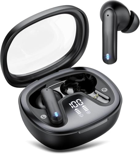 AI Kopfhörer Übersetzer, 3-in-1 Translator Earbuds, Bluetooth 5.4 Sprachübersetzer für 164 Sprachen mit App, 50Std, 5Übersetzungsmodi Echtzeit Übersetzer Ohrhörer für Lernen, Reisen, Business