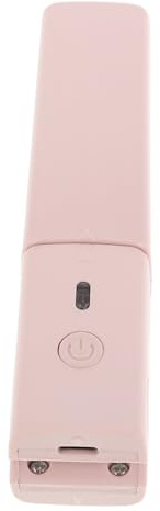 Healvian Portable USB Mini Hair Straightener and Curling Wand 15w Ceramic Hair Styling Tool for Women Travel Use Peach Pink