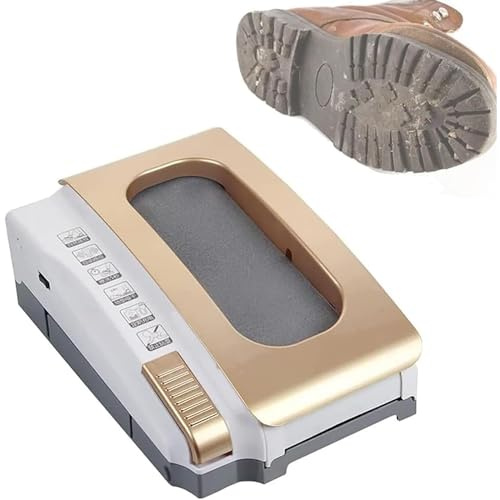 Automatic Shoe Cleaning Machine, Induction Polishing with Dual Power Supply for Home Business Hotel Use
