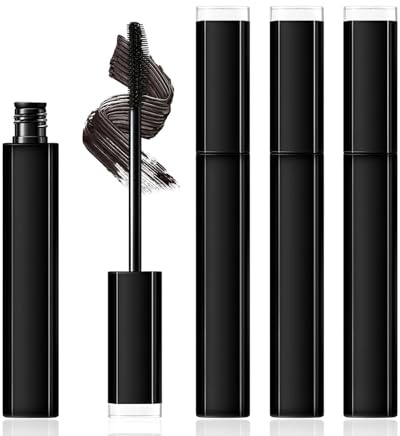 4 Stück Einweg Haarfarbstift,Unisex Haarmascara,Haar Mascara,Auswaschbar,Deckt Graues Haar Effektiv Ab,Sorgt Für Gleichmäßige Farbe (Braun-Schwarz,Kaffeebraun)