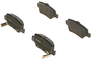 Bosch BP1133 - Pastiglie Freni Auto, Asse Posteriore - Qualità Bosch - Riduzione del Rumore e della Polvere - Certificazione ECE-R90 - Senza Rame - 1 Confezione da 4 Pastiglie