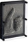 Relaxdays 10016874 Nagelbrett, kreatives 3D Nagelbild, Handabdruck, Pin Skulptur, Retro Spielzeug, HxB: 13 x 18 cm, grau/schwarz, Silber