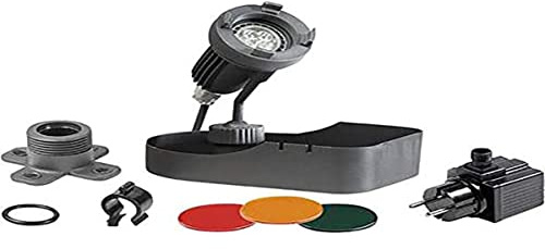 LLH001E Faretto HALLEY LED 3,7 W, immerso o esterno, 12 V-500 mA trasformatore 230-240 V, 50 Hz EU 2P 6 m
