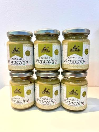 Crema di Pistacchio - 6 vasetti da 90 g - Prodotta a Bronte - Senza Glutine - € 24,00
