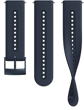 SUUNTO 24 ATH7 Silicone Strap Granite Blue S+M