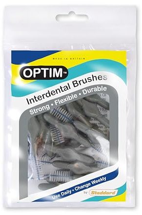 Icon Optim Grey Standard 25 Interdental Brushes - Pack of 1