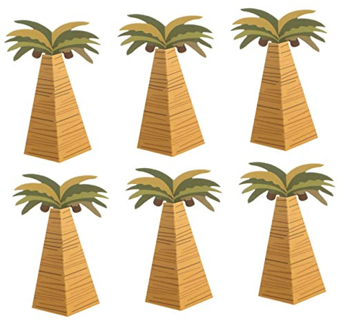 20Er Boxen Kokosnuss-Palmen-Box urlaub the holiday aufbewahrungbox weihnachen snoep Verpackungskartons Verpackungsboxen aus Papier falten Süßigkeiten Box Pappschachtel Geschenkbox
