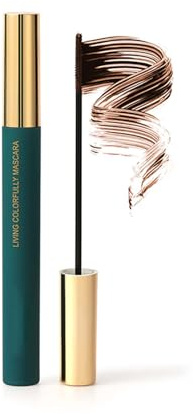 EONFAVE Mascara vattentät, hållbar och icke klumpande, brun, förlängning och volym, smällsäker & falsk ögonfransseffekt, extra lång och tjock
