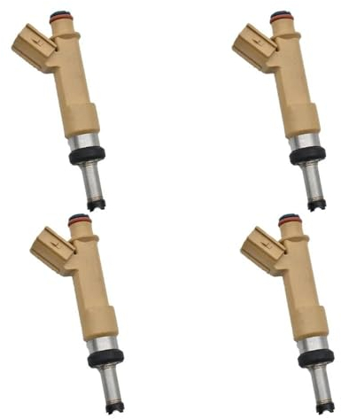 FACSER Injektor 4PCS Kraftstoff Injektoren Düse 23250-37010 23209-39145 23250-39145 23250-39146 23209-39146 Für Toyota Für Corolla 2009 Kraftstoff Injektor