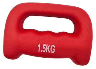 JISADER Boxhantel Handgewicht Rutschfester Griff Hantel Handgewicht für Joggen Schattenboxen Fitness Kraft Pilates, 1.5 kg