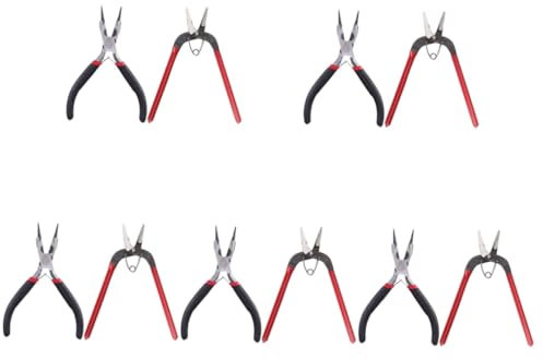 UKCOCO 5sets Pinza Punzonatrice Multifunzionale Per Gioielli Strumento Compatto Per Creazioni Pinza Con Design Angolato Per Precise Tagli Per Album Fotografici e Artigianato