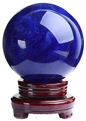 LuminaCreek Sfera di Cristallo Solido for Fotografia, Decorazione, riempitivo for vasi, Feng Shui(120mm)