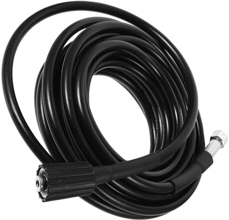 TOYZFRIENDY Manguera De Extensión Para Hidrolavadora 8 m Rosca M22, Tubo De Presión Para Agua Fría, Accesorio Resistente Para Lavadora De Alta Presión, Uso Limpieza Exterior