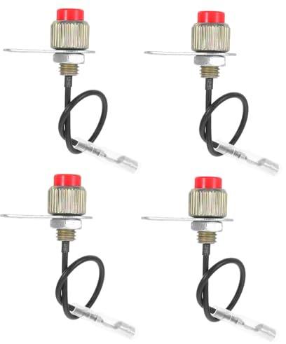 AKOOSY Interruttore Spegnimento Tosaerba e Rifinitrice 4 Pezzi Ricambio Compatibile Gx35 Controllo Prato Arresto Motore Semplice Giardinaggio