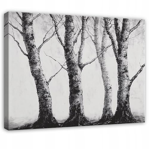 WallArena Leinwand Bilder 60x40 cm | Baum, Leinwandbilder, Bild auf leinwand, Format: 60x40 cm (BxH) - einteilig auf Canvas Leinwand. Das Leinwand Bilder