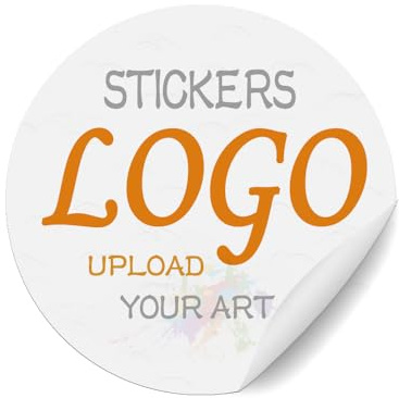50 bis 1000 Stück wahlbar-Aufkleber selbst gestalten-Sticker personalisiert-Langlebig & mit Schutzschicht-Für Unternehmen, Privat & Veranstaltungen
