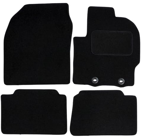 Actiasmat - Tailored Carpet Car Floor Mats for Toyota Yaris Hybrid & Cross (2020 Onwards) | Custom Fit, Full Set