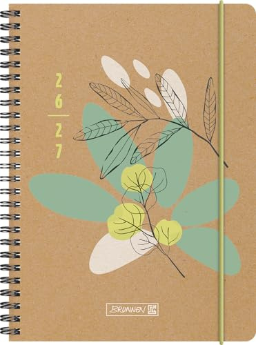 Schülerkalender 2026/2027 Sprout | A5, Papier: 2 Seiten = 1 Woche ; Kalendarium: 18 Monate Juli 2026 bis Dezember 2027