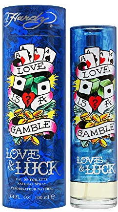 Ed Hardy Love & Luck for Men Eau De Toilette EDT Spray, 3.4 fl oz