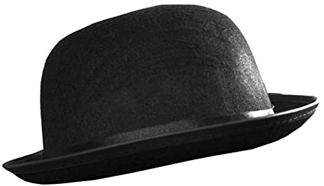 I LOVE FANCY DRESS Bowler Hut KOSTÜM ZUBEHÖR Herren Damen GRÖSSEN 55CM, 58CM, 60CM Filz VIKTORIANISCHER Gentleman KOSTÜM (Herren 60CM)
