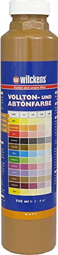 Wilckens Vollton- und Abtönfarbe matt, 750 ml, Caramel