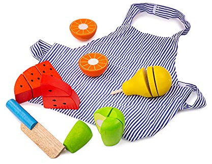 Bigjigs Toys Cutting Fruit Chef Set