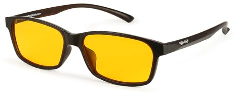PRiSMA - 95% Blaulichtfilter-Brille FREiBURG LiTE95 - Damen und Herren - für Arbeit PC und TV - Augenanstrengung reduzieren - besser schlafen