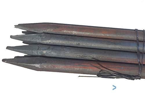 Schnureisen gespitzt 1200x18 mm Stahl geschmiedet a 10 Stück Paket