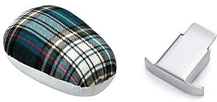 Prym Tailor's Ham for Ironing-Out Curved Seams, Polyester blend, Multi-Colour, 20 x 14 x 10 cm & Magnetic Seam Guide