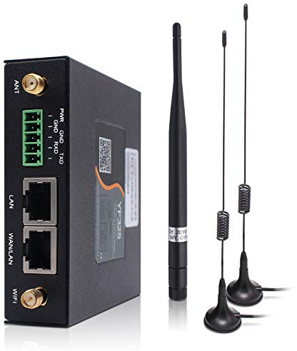 4G VPN Router, Industrial 4G LTE WiFi Router 3G/4G Yeacomm YF325 Wireless Modem Unlocked with Dual Sim Card Slot,B2/4/5/12/13/17/66/71 US Full Frequency Band Supported