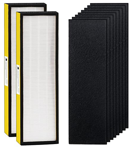 FLT4825 Filter B Replacement for G-Guardian Air Purifier AC4825, 2+8 Pack