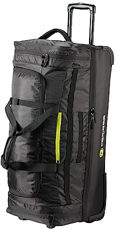 Caribee Scarecrow DX85-100L - Borsa da viaggio con ruote, colore: Nero, Nero , 85x40x32 cm, Borsa da viaggio con ruote