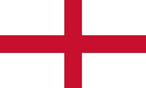 Premium Fahnen Flagge - 90 x 150 cm / 150 cm 90 cm - aus Polyester mit goldenen Ösen - Langlebig und Wetterfest (England)