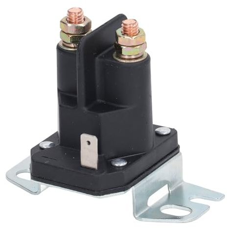 Tissting Starterrelais Magnetschalter 691656 555375GS 790951 12V Rasenmäher Rasentraktoren Anlasserrelais Starter Ersatz für Trombetta 812‑1201‑211‑05 812‑1201‑211‑06