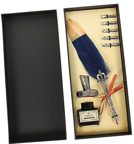 CANIGHT 1satz Vintage Quill Pen Mit Ersatzspitzen Und Retro Kalligraphie Für Kreative Schreibprojekte Bürobedarf Dekoration Für Kunstliebhaber Und Geschenkideen