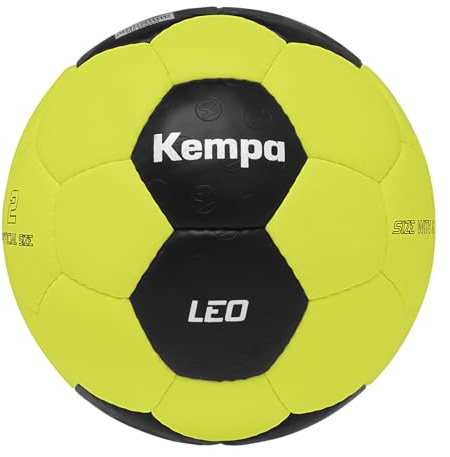 Kempa Leo Kinder Handball in den Größen 0 bis 3 - Handball Spielball Trainingsball - weiches Ballgefühl
