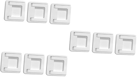 HOMSFOU 9pezzi Serratura Per Finestre e Scorrevoli Facile Installazione Forare Protezione Per e