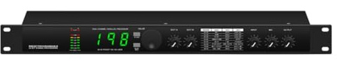 Bosiyrggrl Digitaler Multi-Effekt-Reverb-Prozessor, Audio-Prozessor, Equalizer, EU-Stecker