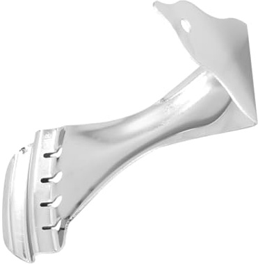 Viersaitiger Gitarren Saitenhalter aus Metall in Silber