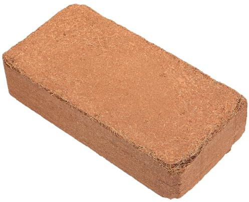 ibasenice Bloc de Terreau Organique Compressé 650G pour Plantes Succulentes et Cactus D’Intérieur Sol Nutritif à Fibre de Tourbe Substrat Écologique pour Jardinage et Culture en Pot