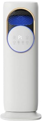 Don Feliz Ventilador de Torre Frío y Caliente con Humidificador, Nebulizador, 1800W, Control Digital
